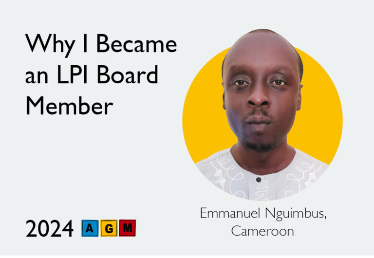 Why I Joined the LPI Board of Directors – Emmanuel Nguimbus