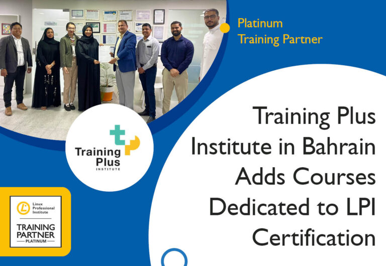 Training Plus Institute in Bahrain Adds Courses Dedicated to LPI Certification